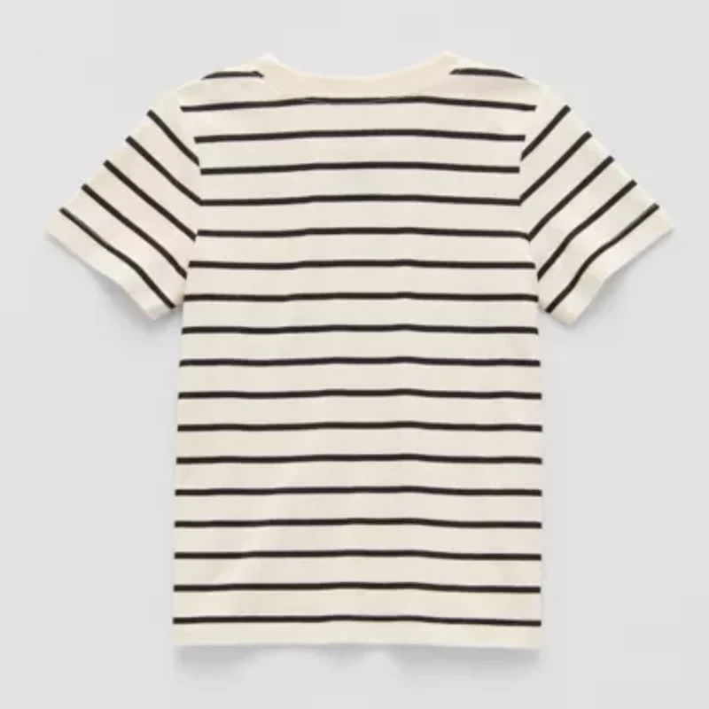 Okie Dokie Toddler & Little Boys Crew Neck Short Sleeve T-Shirt