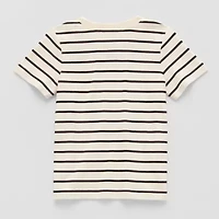 Okie Dokie Toddler & Little Boys Crew Neck Short Sleeve T-Shirt