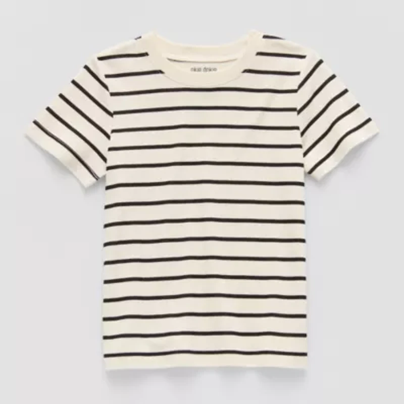 Okie Dokie Toddler & Little Boys Crew Neck Short Sleeve T-Shirt