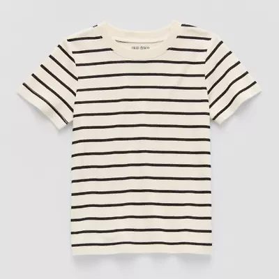 Okie Dokie Toddler & Little Boys Crew Neck Short Sleeve T-Shirt