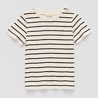 Okie Dokie Toddler & Little Boys Crew Neck Short Sleeve T-Shirt