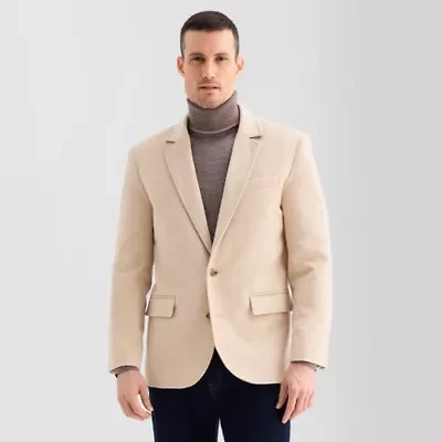 Stafford Wool Blend Mens Classic Fit Sport Coat