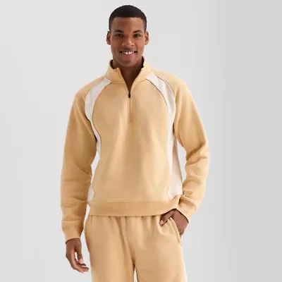 Xersion Mens Long Sleeve Mock Neck Top