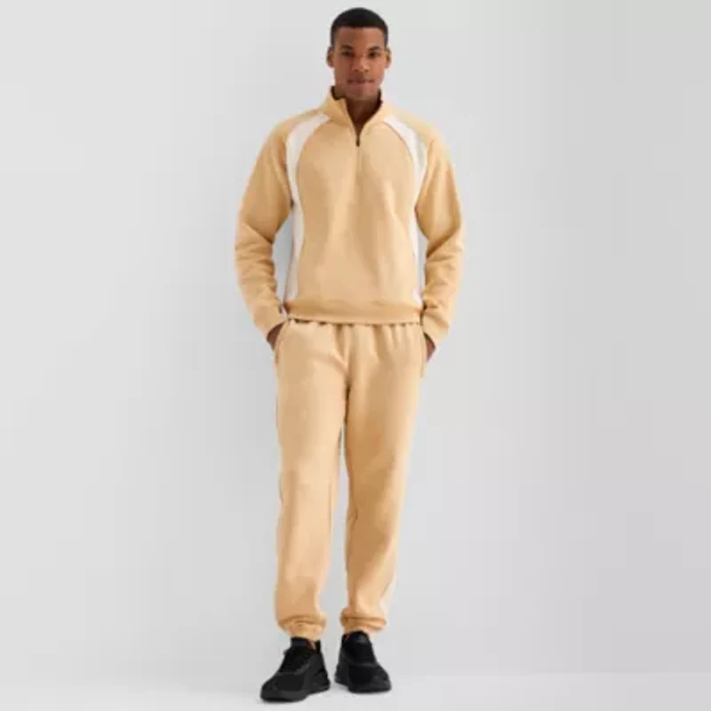Xersion Mens Long Sleeve Mock Neck Top