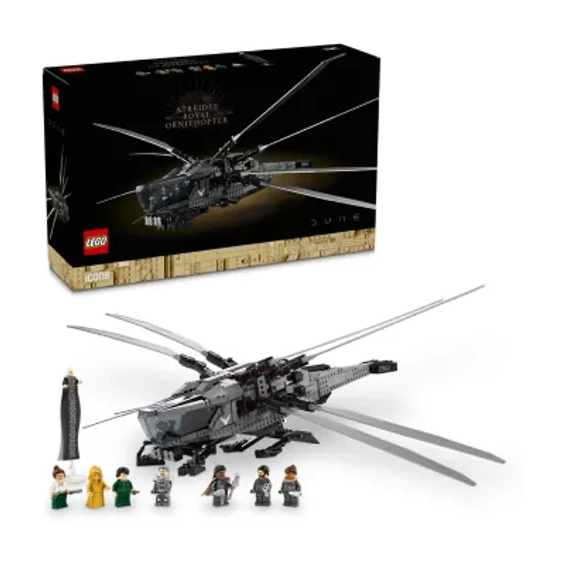 LEGO® Icons Dune Ornithopter 10327 Building Blocks 1369-pc.