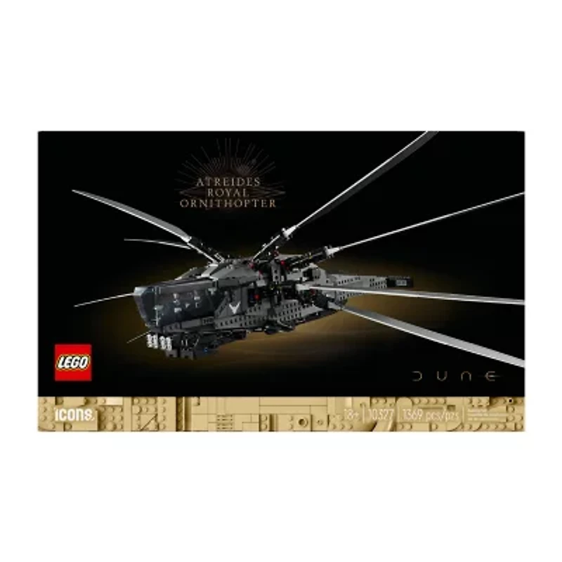 LEGO® Icons Dune Ornithopter 10327 Building Blocks 1369-pc.