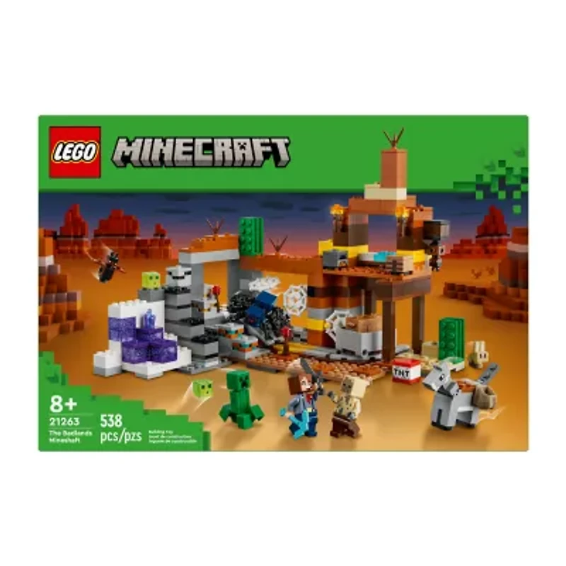 LEGO® Minecraft® Badlands Minesha Building Blocks 538-pc.