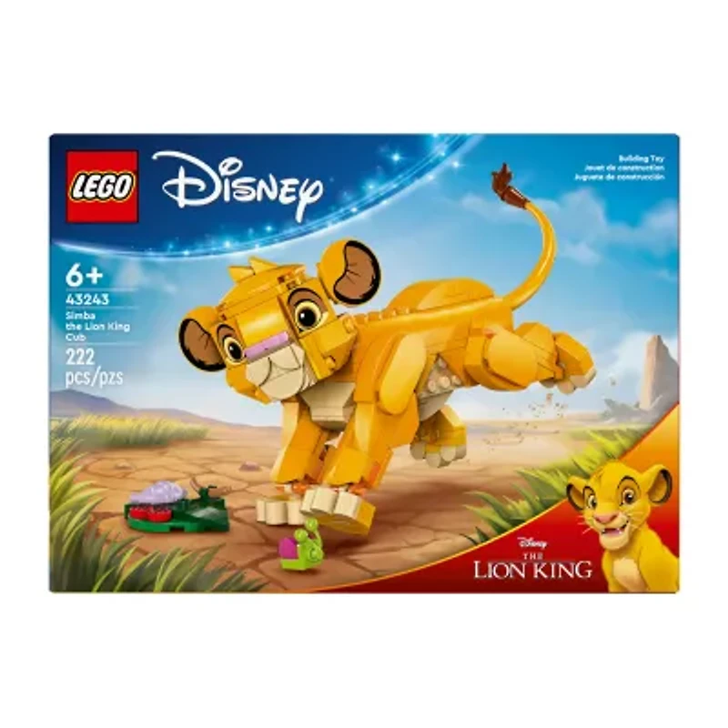 LEGO® Disney Simba Lion King Building Blocks 222-pc.