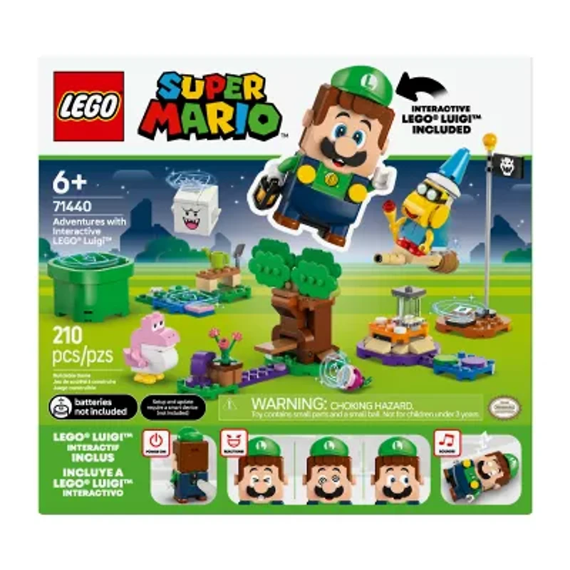 LEGO® Super Mario™ Luigi Building Blocks 210-pc.