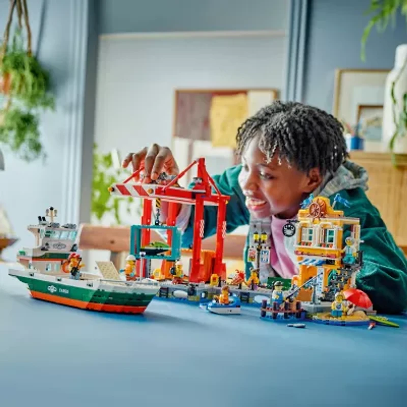 LEGO® City Seaside Harbor Building Blocks 1226-pc.