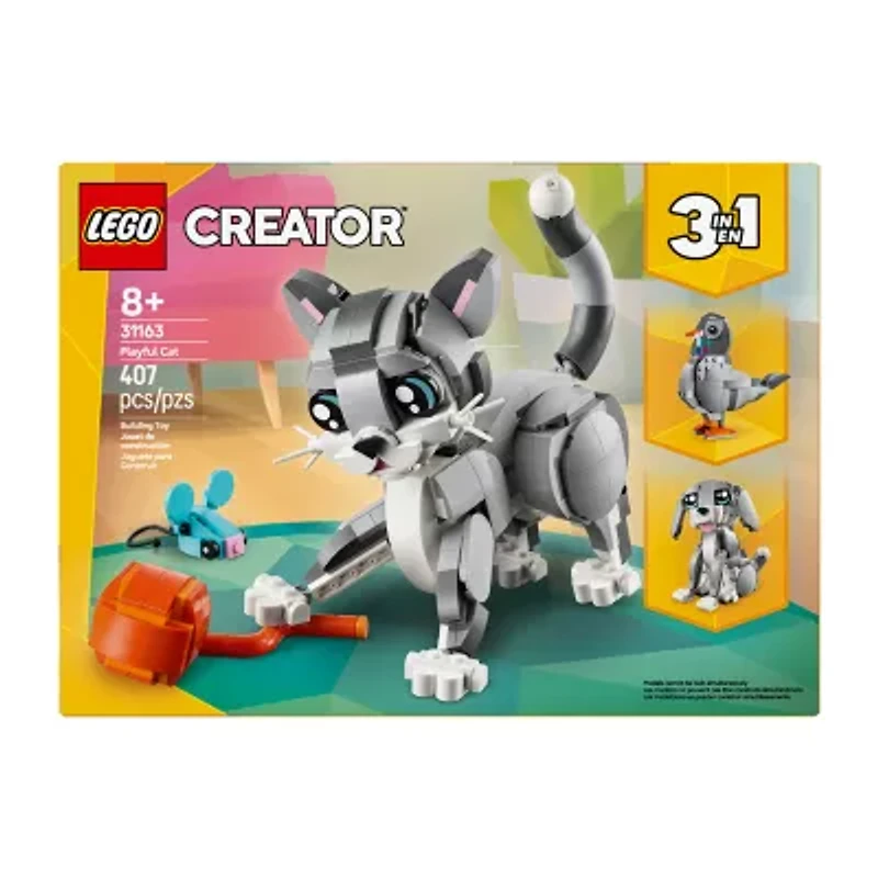 LEGO® Creator Playful Cat Building Blocks 407-pc.