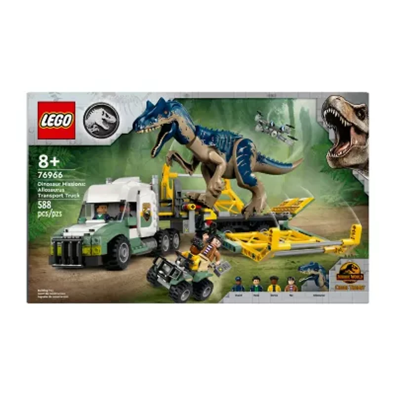 LEGO® Jurassic World Dinosaur Mission 76966 Building Blocks 588-pc.
