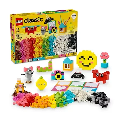LEGO® Classic Happy Box Building Blocks 680-pc.