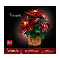 LEGO® Botanicals Poinsettia 10370 Building Blocks 608-pc.