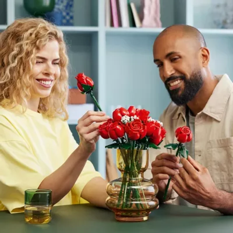 LEGO® Botanicals Bouquet Of Roses Building Blocks 822-pc.