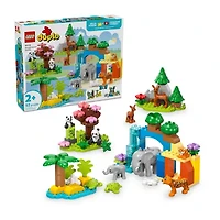 LEGO® DUPLO® 3-In-1 Wild Animal 10446 Building Blocks 92-pc.