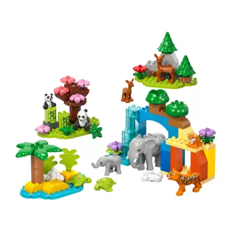 LEGO® DUPLO® 3-In-1 Wild Animal 10446 Building Blocks 92-pc.