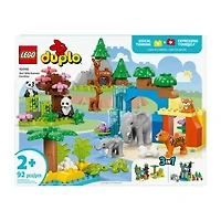 LEGO® DUPLO® 3-In-1 Wild Animal 10446 Building Blocks 92-pc.