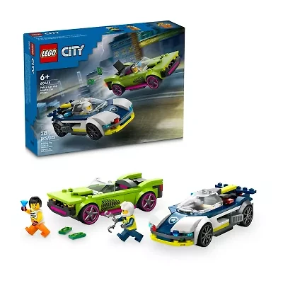 LEGO® City Police Car Chase Building Blocks 213-pc.