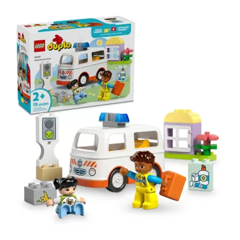 LEGO® DUPLO® Ambulance 10447 Building Blocks 19-pc.
