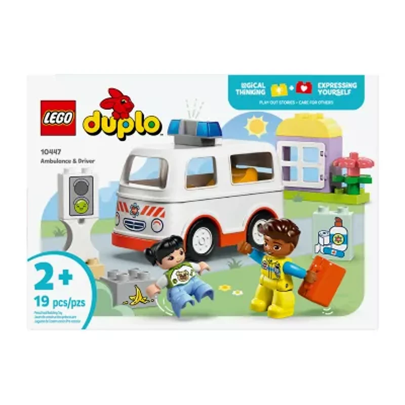 LEGO® DUPLO® Ambulance 10447 Building Blocks 19-pc.