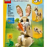 LEGO® Creator Cute Bunny Building Blocks 326-pc.