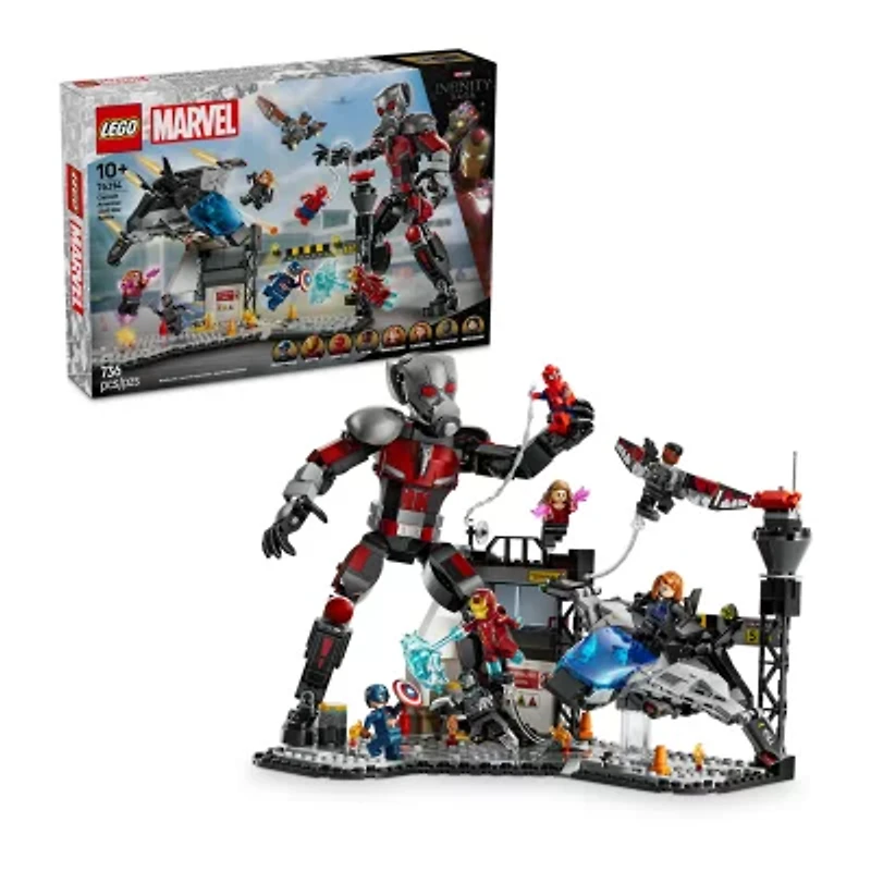 LEGO® Marvel Captain America 76314 Building Blocks 736-pc.