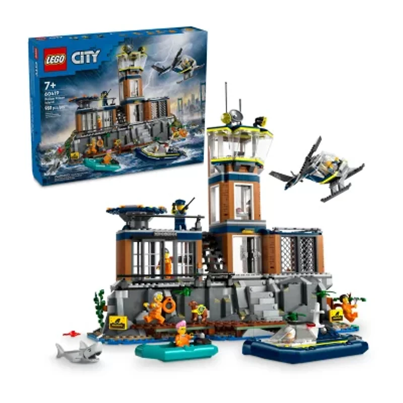 LEGO® City Prison Island Building Blocks 980-pc.