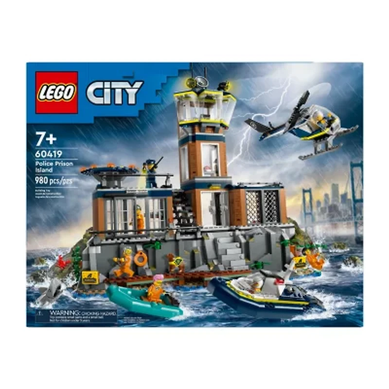 LEGO® City Prison Island Building Blocks 980-pc.