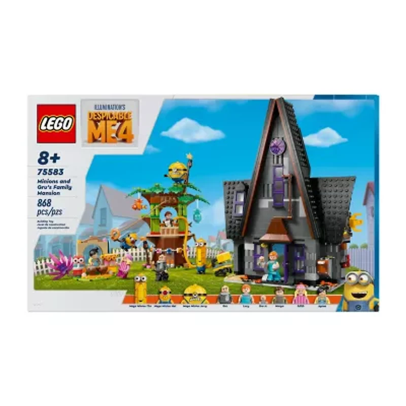 LEGO® Despicable Me Minions And Gru 75583 Building Blocks 868-pc.