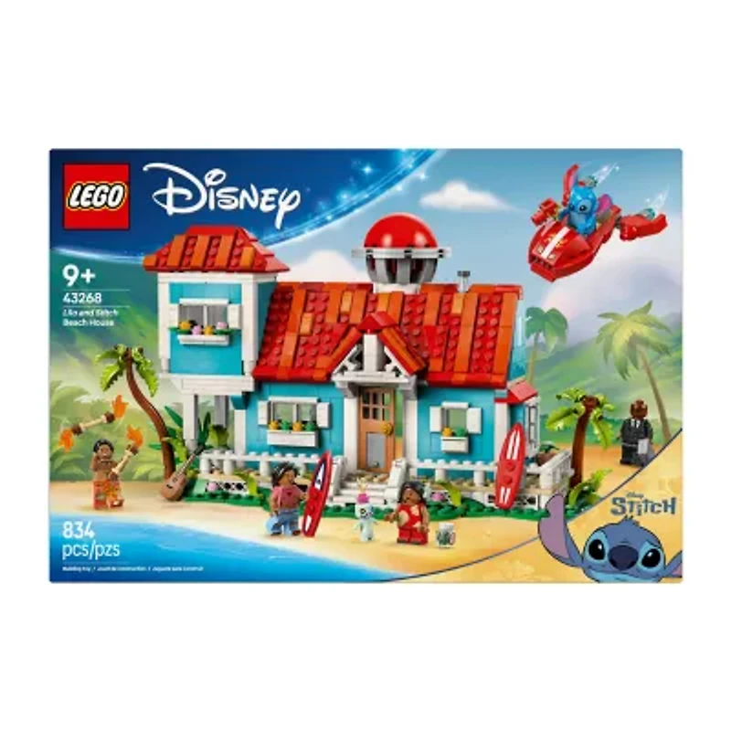 LEGO® Disney Stitch Beach Building Blocks 834-pc.