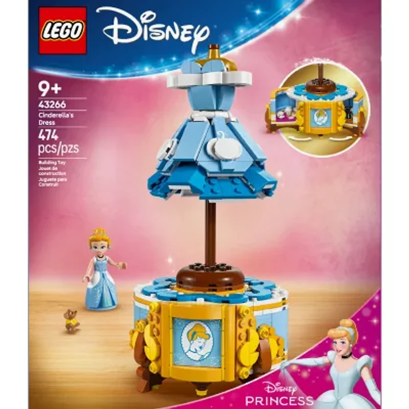 LEGO® Disney Cinderella Dress Building Blocks 474-pc.