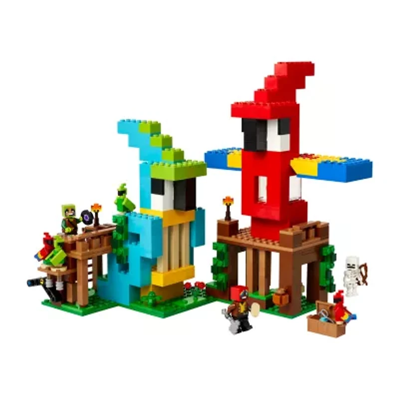 LEGO® Minecraft® Parrot Houses Building Blocks 535-pc.