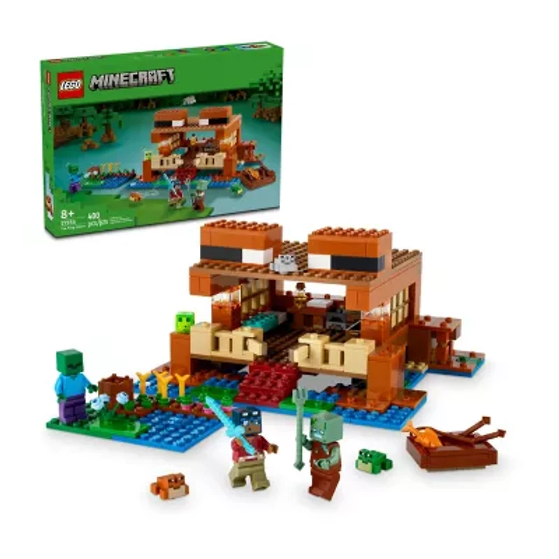 LEGO® Minecraft® Frog House Building Blocks 400-pc.