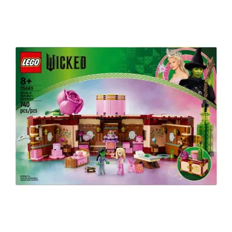 LEGO® Wicked Glinda & Elphabas Dormitory75683 Building Blocks 740-pc.