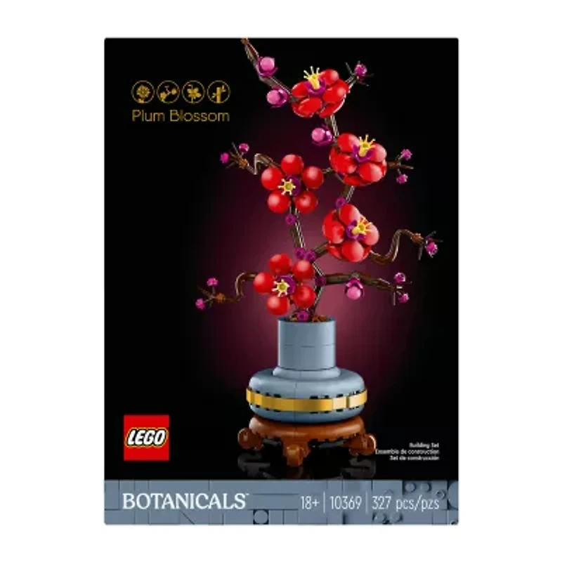 LEGO® Botanicals Plum Blossom Building Blocks 327-pc.