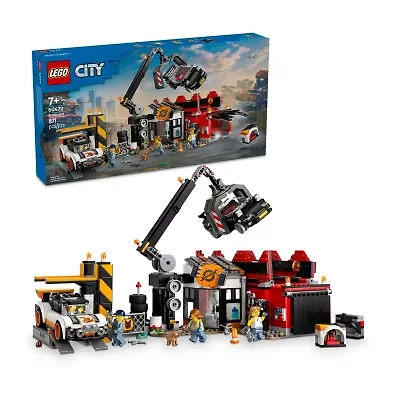 LEGO® City Scrapyard Cars Building Blocks 871-pc.