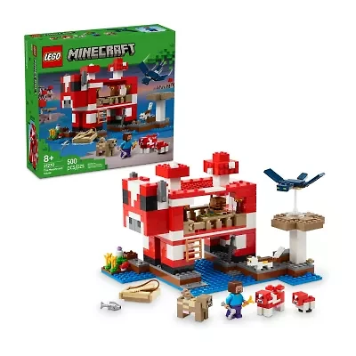LEGO® Minecraft® Mooshroom House Building Blocks 500-pc.