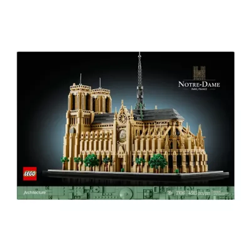 LEGO® Architecture Notredame 21061 Building Blocks 4383-pc.
