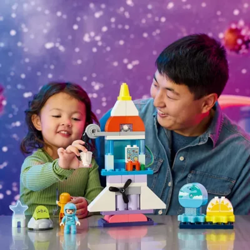 LEGO® DUPLO® Space Shuttle Building Blocks 58-pc.