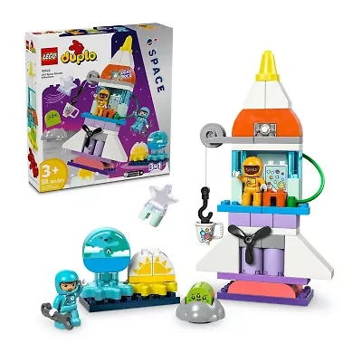LEGO® DUPLO® Space Shuttle Building Blocks 58-pc.