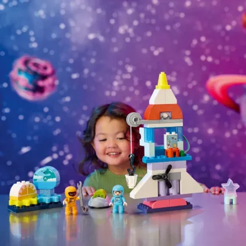 LEGO® DUPLO® Space Shuttle Building Blocks 58-pc.