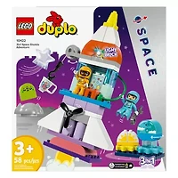 LEGO® DUPLO® Space Shuttle Building Blocks 58-pc.