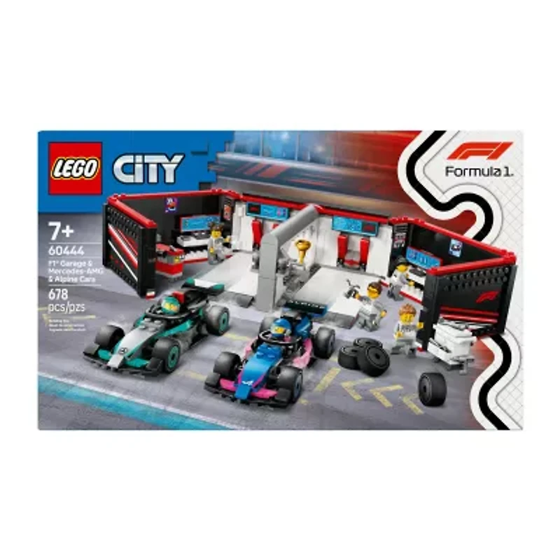 LEGO® City F1 Garage Building Blocks 678-pc.