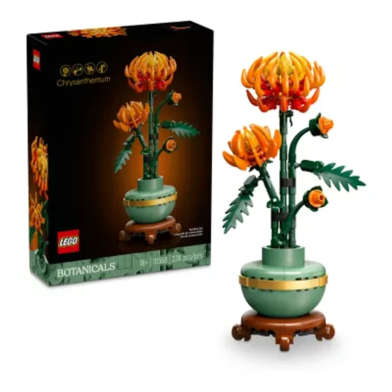 LEGO® Botanicals Chrysanthemum Building Blocks 278-pc.