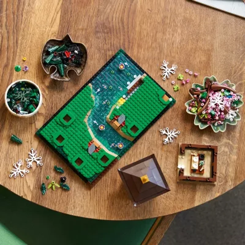 LEGO® Icons Tranquil Garden 10315 Building Blocks 1369-pc.