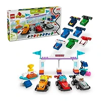 LEGO® DUPLO® F1 Team Race Car Building Blocks 70-pc.