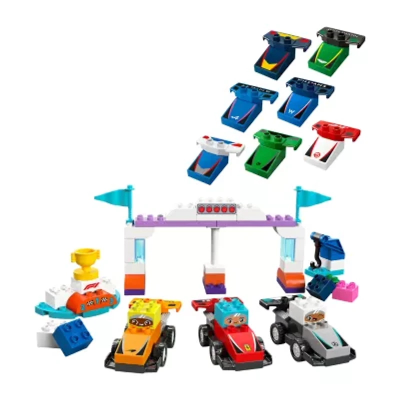 LEGO® DUPLO® F1 Team Race Car 10445 Building Blocks 70-pc.