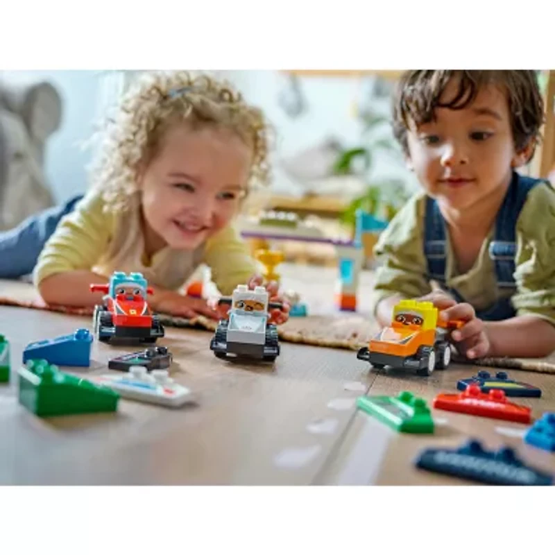 LEGO® DUPLO® F1 Team Race Car Building Blocks 70-pc.
