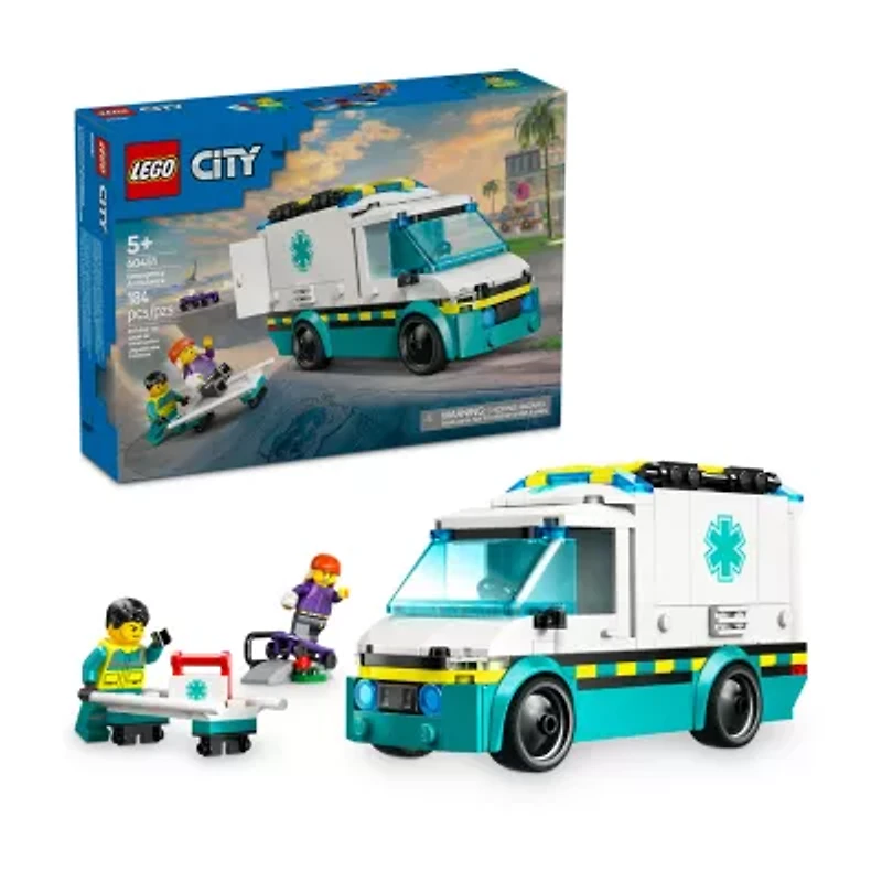 LEGO® City Ambulance 60451 Building Blocks 184-pc.